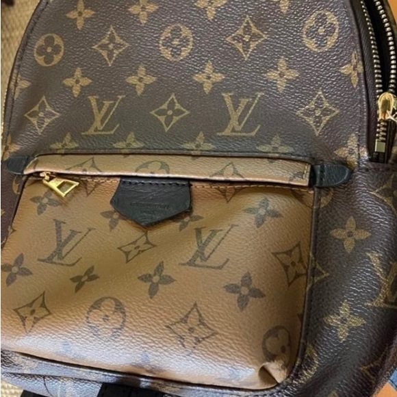 Louis Vuitton reverse monogram backpack (palm springs) - Picture 3 of 15